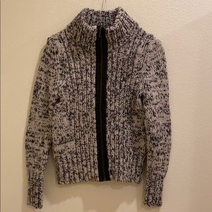 Banana Republic Leather Zipper jacket!